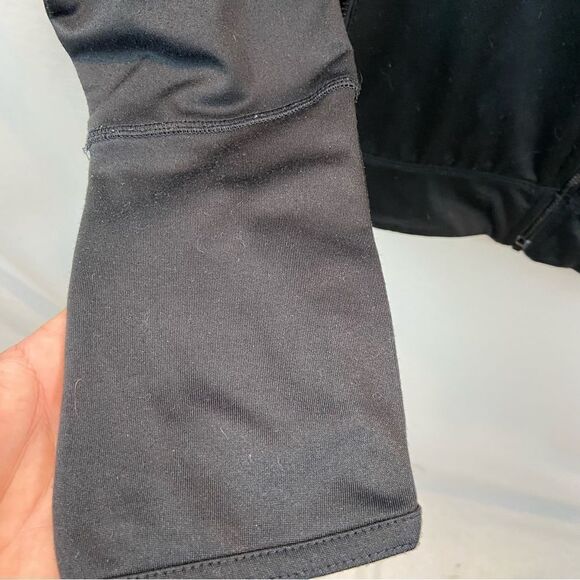 Ladies Hind Black Lightweight Asymmetrical Zipper Jacket Size Large - Picture 10 of 12